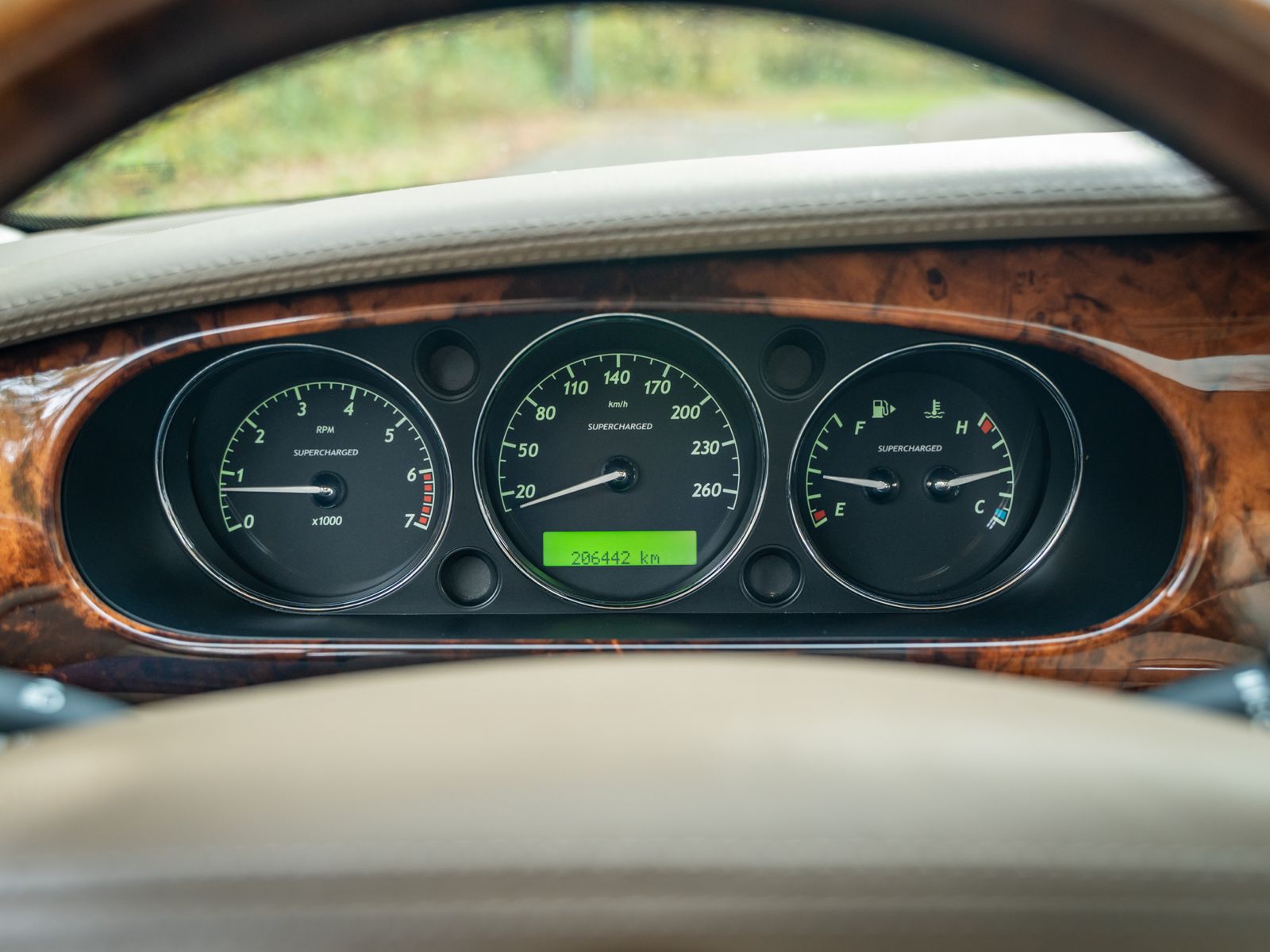 Jaguar XJ instrumentenpaneel